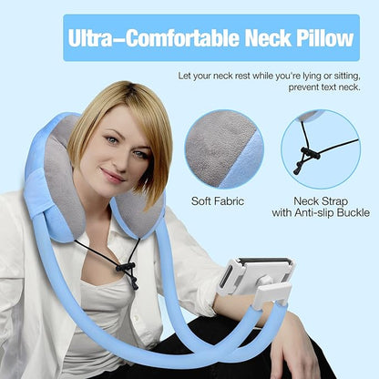 Moko Neck Phone Holder, Lazy Gooseneck Phone Pillow Holder Bracket,