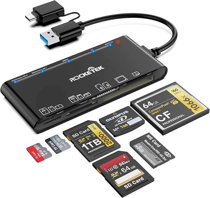 Memory Stick Pro Duo Adapter, Memory Card Reader