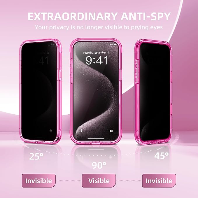 Magnetic for iPhone 15 Pro Case, Compatible