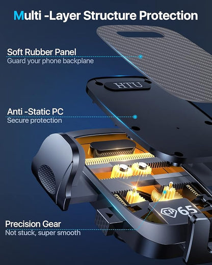 HTU 2025 Upgraded Car Phone Holder 【Safety Certs & No Smell】 Cell Phone Holder