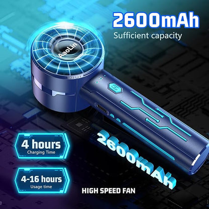 2pcs Portable Handheld Turbo Fan