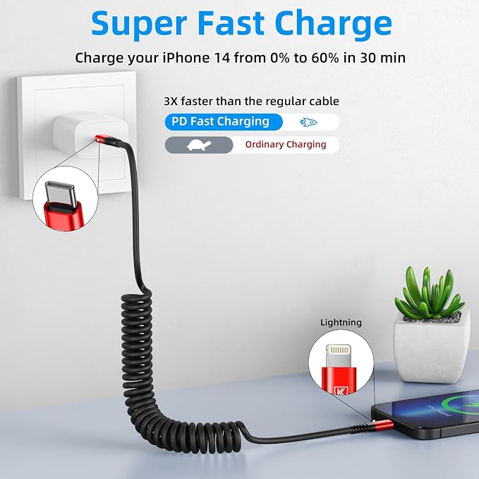 USB Type C to Lightning Cable
