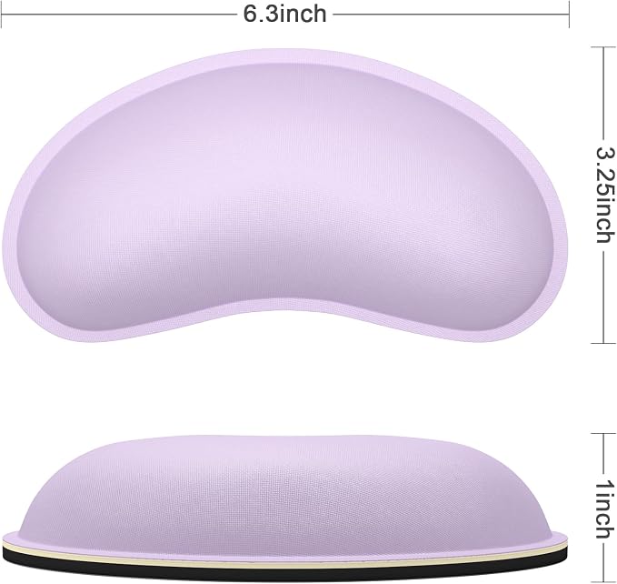 Dapesuom Mouse Wrist Rest, Ergonomic Memory Foam Mouse Wrist