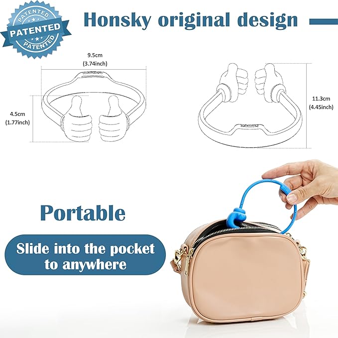 Honsky Thumbs-up Cell Phone Stand Holder, Tablet Stand Cradle