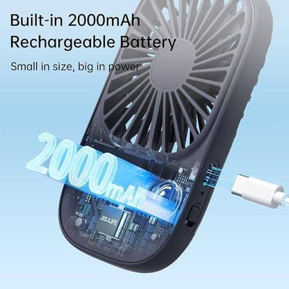 JISULIFE Handheld Mini Lash Fan