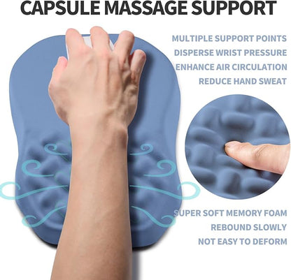 Ergonomic Raised Mouse Pad Wrist Support