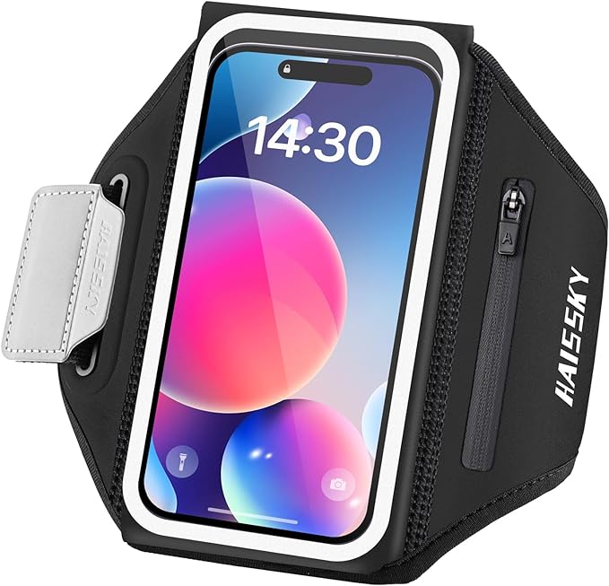 Running Armband with Earphone Bag Cell Phone Armband