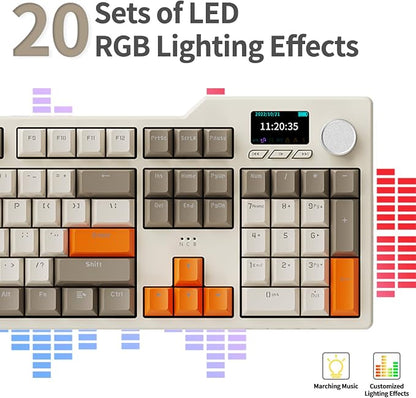 DAIDAI×AJAZZ AK35I V3 Full Size Hot Swap Mechanical Gaming Keyboard