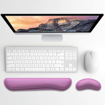 Dapesuom Enlarge Keyboard Wrist Rest, Memory Foam Wrist Cushion