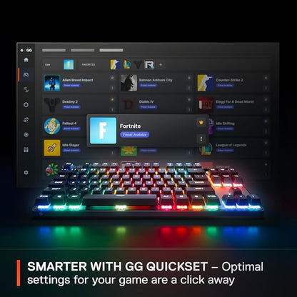 SteelSeries Apex Pro TKL Gen 3 OmniPoint 3.0 HyperMagnetic Switches —