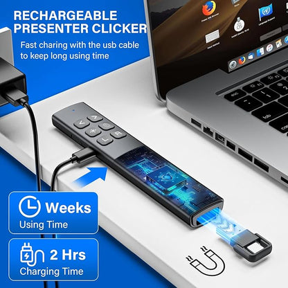 Presentation Clicker with Air Mouse