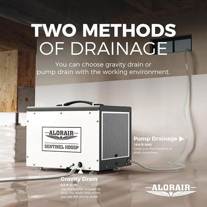 ALORAIR Crawl Space Dehumidifier, 120 PPD Crawlspace Dehumidifiers