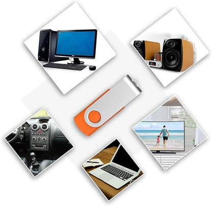 KOOTION 10 Pack 4 GB USB Flash Drive 4gb Flash Drives Keychain Thumb Drive