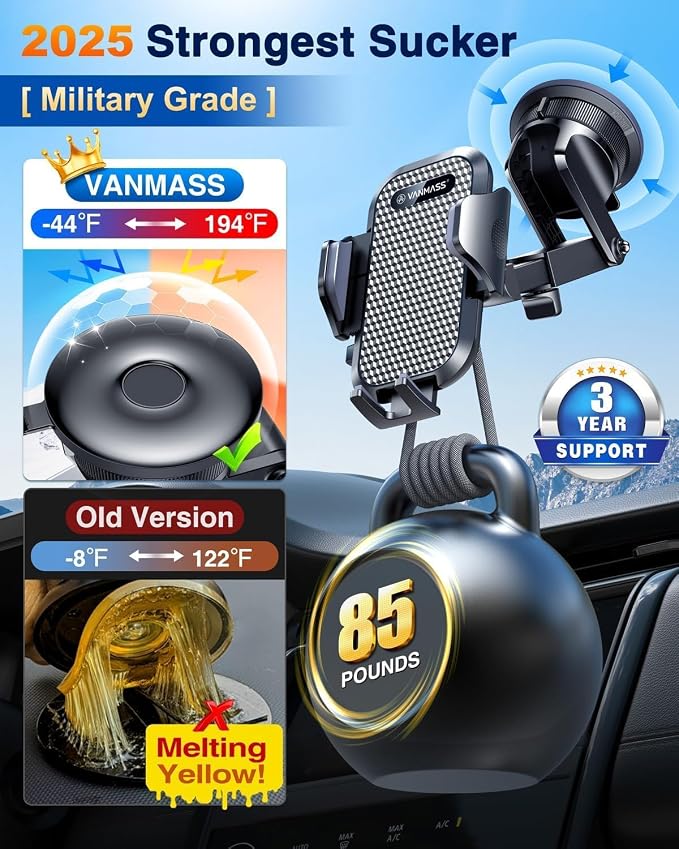 Car Phone Holder VANMASS Cell Phone Mount