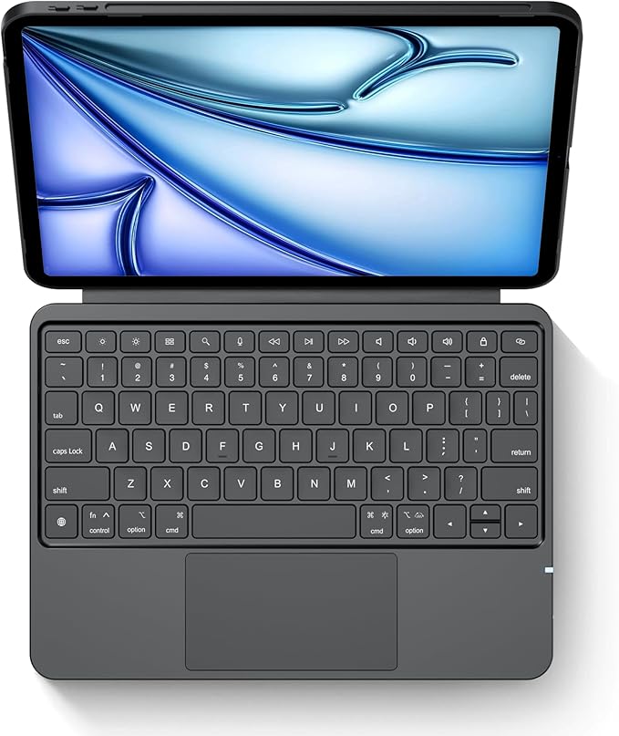 Detachable Keyboard Case for Apple iPad Air 11-inch 2025 & iPad Air 5/4th Gen &