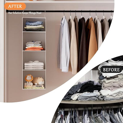VERONLY Hanging Closet Organizer