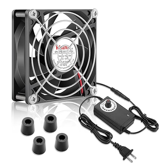 Wathai 80mm Small Computer Cooling Fan