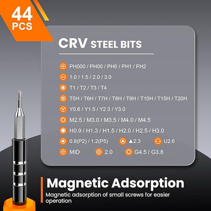 JOREST 59Pcs Small Precision Screwdriver Set