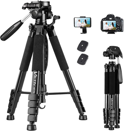 VICTIV 74” Camera Tripod, Tripod