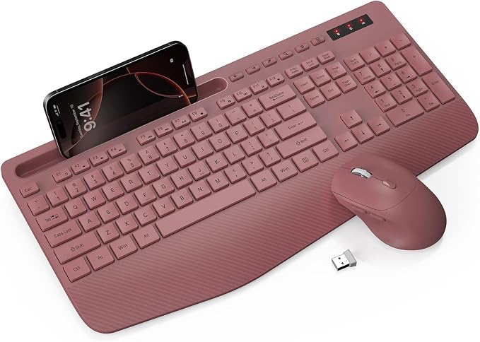 Wireless Keyboard and Mouse Combo