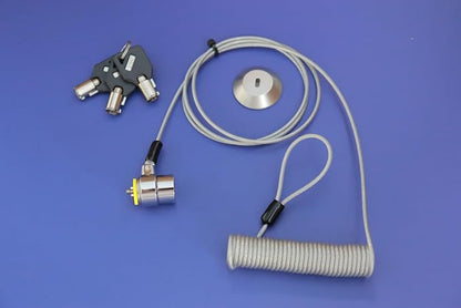 10-Foot Retractable Anti-Theft Steel Cable Lock