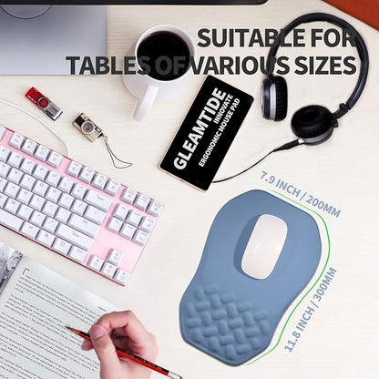 Ergonomic Raised Mouse Pad Wrist Support
