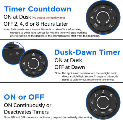 G-Homa Dusk to Dawn Outdoor Timer