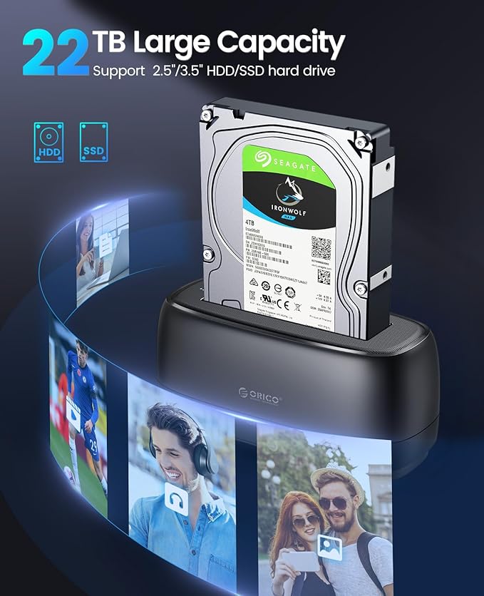 ORICO External Hard Drive Docking Station