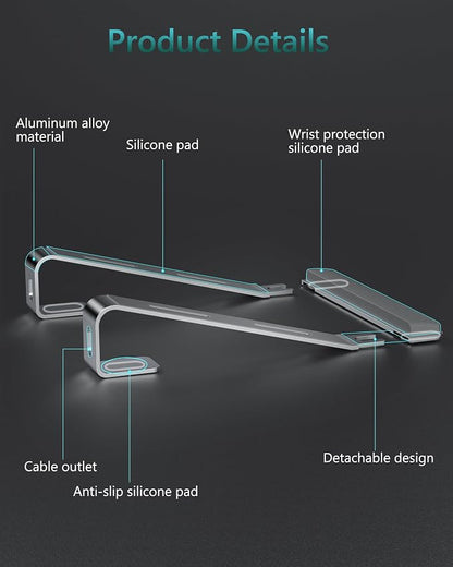 Aluminum Laptop Stand, Notebook Stand