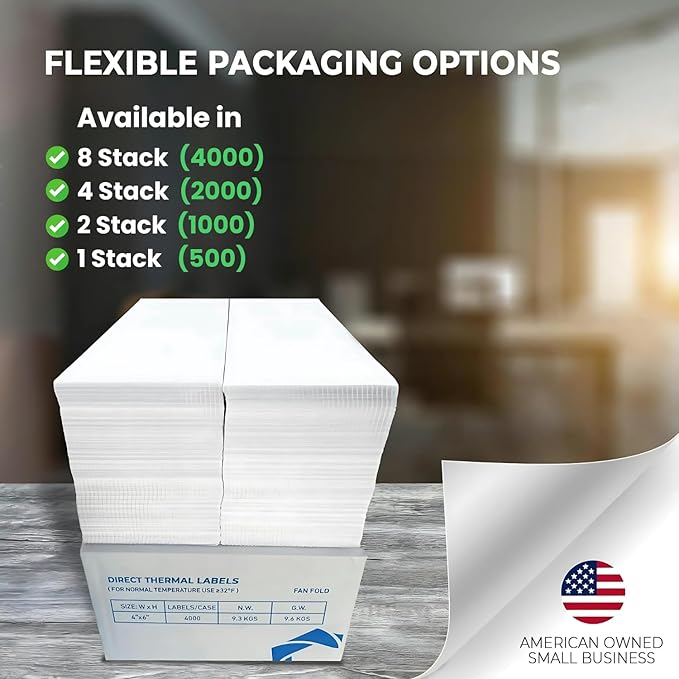 Rockin Rolls Direct Thermal Shipping Labels
