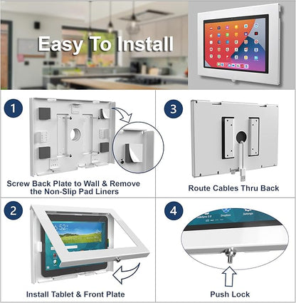 TABcare Locking Security Metal Case