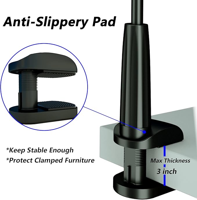 Cell Phone Clip Bed Stand Holder,