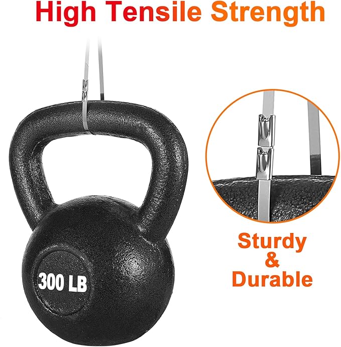 Metal Zip Ties, 304 Stainless Steel, 300 LBS Heavy Duty Double Headed