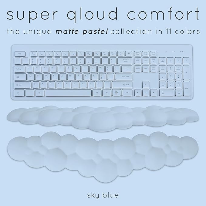 Qloud Cloud Wrist Rest Keyboard Wrist Rest
