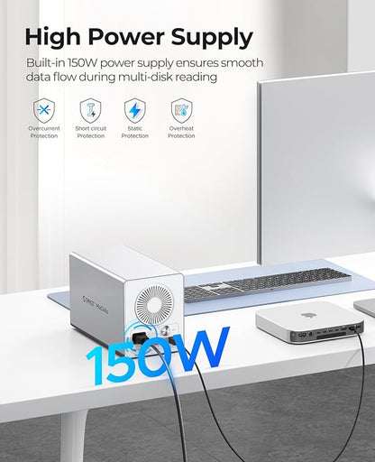 ORICO 4Bay RAID External Hard Drive Enclosure USB3.0