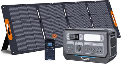 ALLWEI Solar Generator 2400W