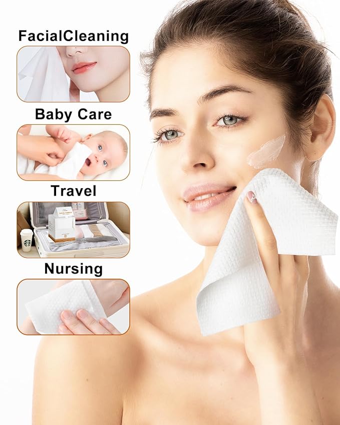 LUXU Large Disposable Face Towel