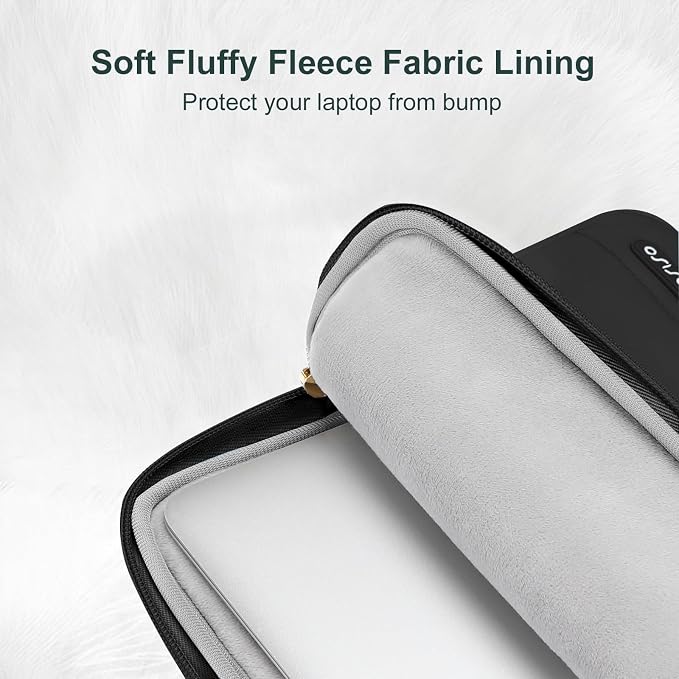 MOSISO 13.3 inch Laptop Case, 13-13.3 inch Puffy Laptop Sleeve Compatible