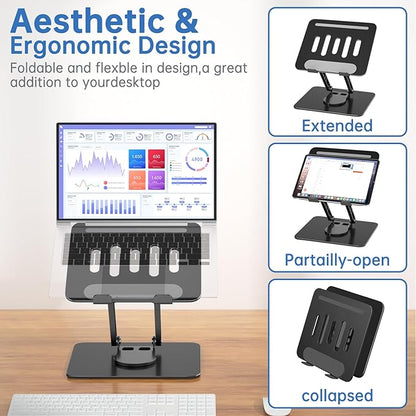 Laptop Stand for Desk Adjustable Computer Stand