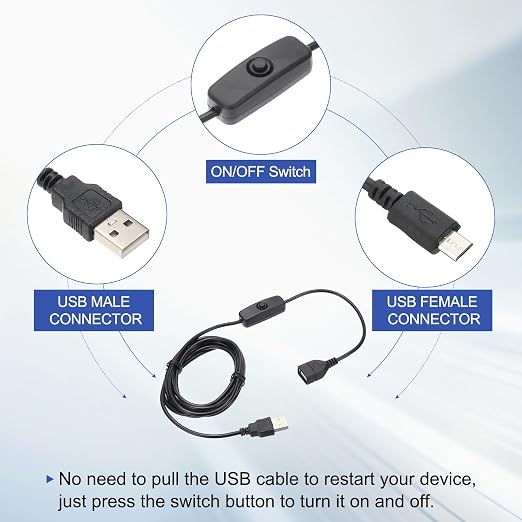 MECCANIXITY USB Extension Cable
