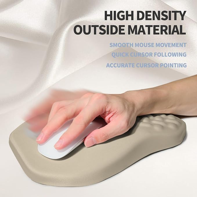 Ergonomic Raised Mouse Pad Wrist Support