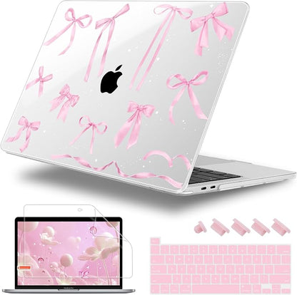 Case for MacBook Pro 13 inch with/Without Touch Bar, Hard Shell + Keyboard
