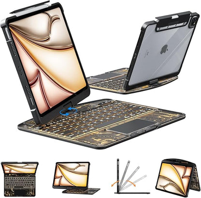 KARTICE Transparent 360 Keyboard Case