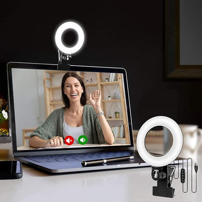 Video Conference Lighting Kit, Ring Light