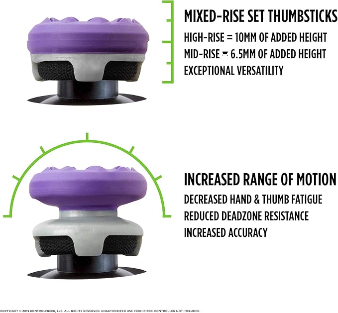 KontrolFreek FPS Freek Galaxy Performance Thumbsticks