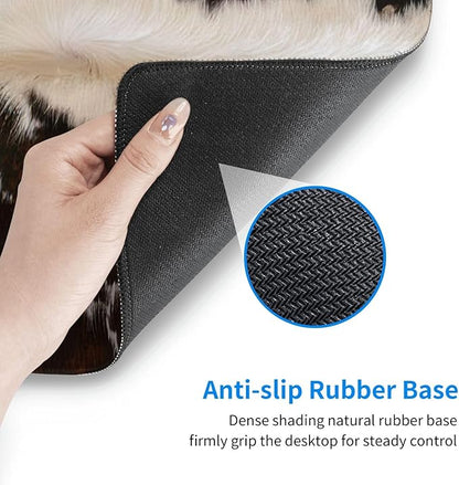 Gaming Mouse Pad, Large Non-Slip Rubber Base Mousepad, Keyboard Mouse Mat