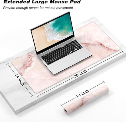 Extended Gaming Mouse Pad, XXL Large Mouse Mat 30 x 14 Inch, Big Computer