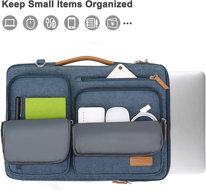 MOSISO 360 Protective Laptop Shoulder Bag, 17-17.3 inch Computer Bag Compatible