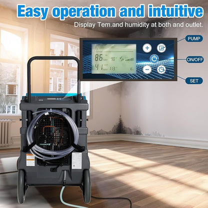 MOUNTO 310 Pints LGR Commercial Dehumidifier