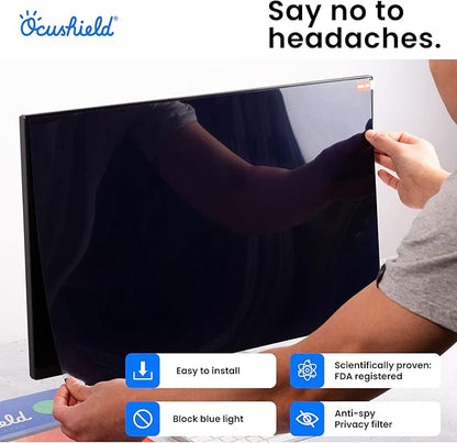 Ocushield 21” Premium Anti Blue Light Screen Protector